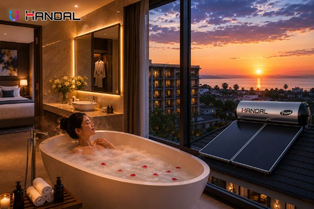 Pemanas Air Kamar Mandi Hotel Menjadi Fasilitas Penting untuk menyediakan air hangat yang nyaman sehingga membantu meningkatkan pengalaman menginap tamu