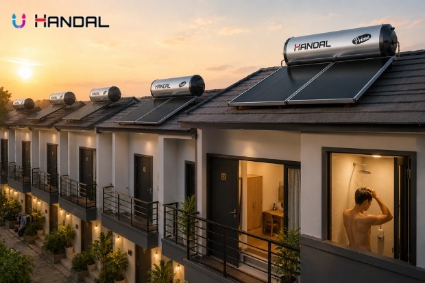 Pemanas Air untuk Anak Kos dan Hunian Praktis dengan solar water heater Handal yang menyediakan air hangat nyaman, hemat energi, dan cocok untuk kebutuhan penghuni kos maupun hunian modern