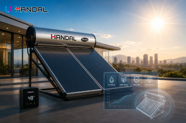 Perkembangan Teknologi Pemanas Air Solar Terus Berjalan dengan inovasi sistem pemanas air modern yang mendukung kebutuhan air hangat