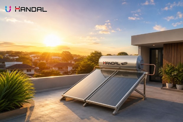 Solar Water Heater sebagai solusi air hangat modern dengan sistem pemanas air tenaga surya yang hemat energi dan nyaman untuk kebutuhan rumah