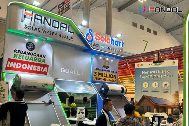 Booth Handal Water Heater menjadi tempat mengenal produk lebih dekat melalui berbagai pilihan solusi air panas yang efisien dan sesuai kebutuhan.