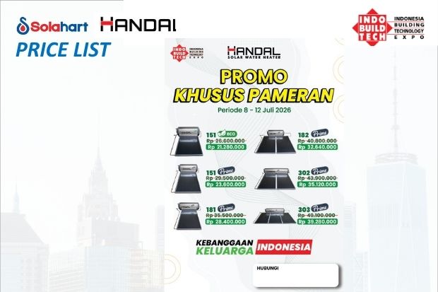 Price List Produk Handal Water Heater membantu membandingkan pilihan solar water heater sesuai kebutuhan