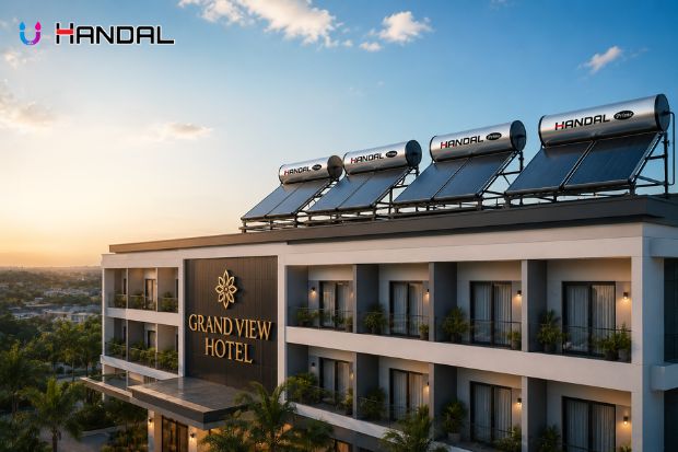 Sistem solar water heater hotel memerlukan kapasitas yang tepat agar kebutuhan air panas dapat terpenuhi secara optimal bagi seluruh pengguna.