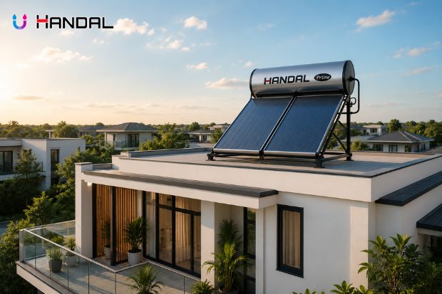 Sistem solar water heater untuk kebutuhan air hangat membantu menyediakan air panas yang efisien, hemat energi, dan nyaman digunakan setiap hari.